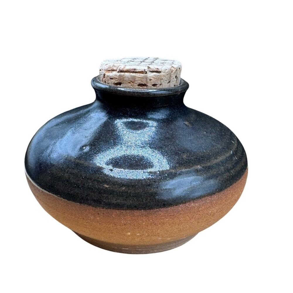 Mid century 1960s SIGNE PERSSON MELIN Vase: Scandinavian pottery